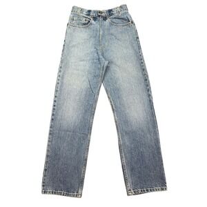 Levi's Signature Jeans Regular Fit‎ Light Wash Denim Pants Sz 34 Fits 26" Retro